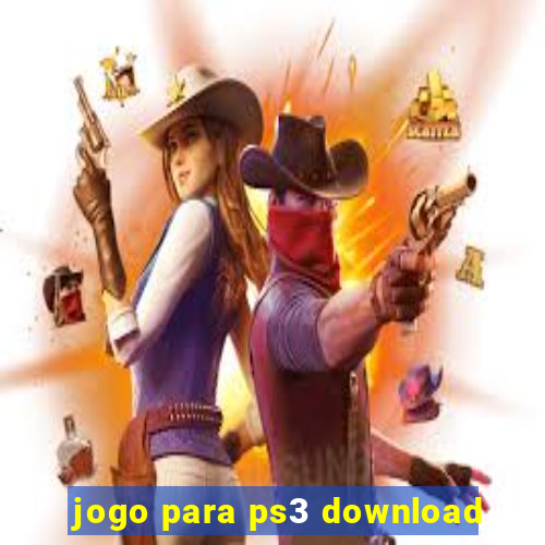 jogo para ps3 download