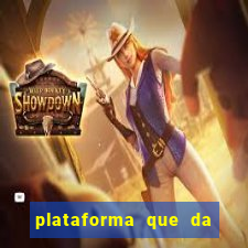 plataforma que da 30 reais para jogar