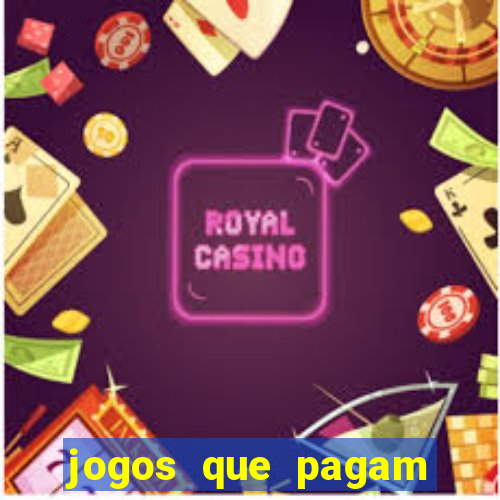 jogos que pagam dinheiro de verdade no pix