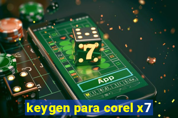 keygen para corel x7