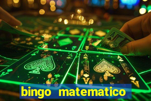 bingo matematico para ensino medio