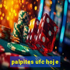 palpites ufc hoje