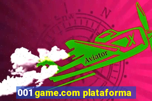 001 game.com plataforma