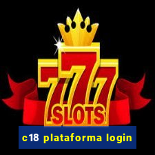 c18 plataforma login