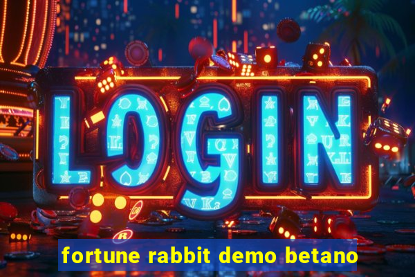 fortune rabbit demo betano