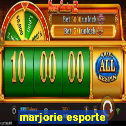 marjorie esporte