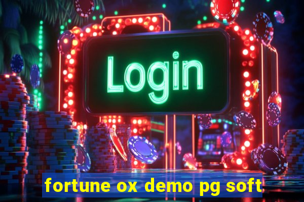 fortune ox demo pg soft