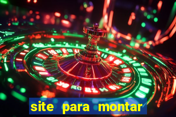 site para montar time de futebol