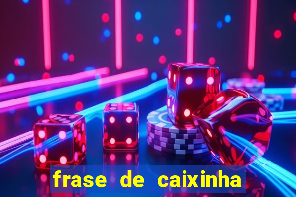 frase de caixinha de natal