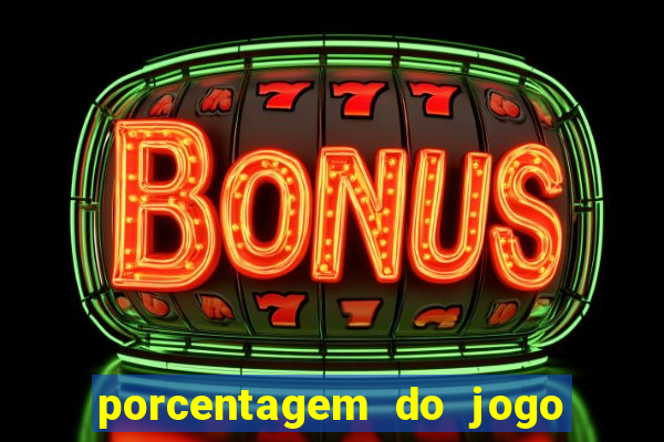 porcentagem do jogo fortune tiger