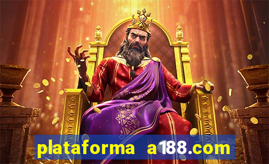 plataforma a188.com paga mesmo