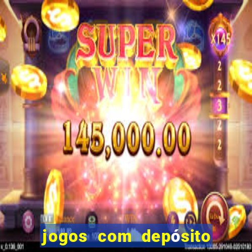 jogos com depósito de 50 centavos